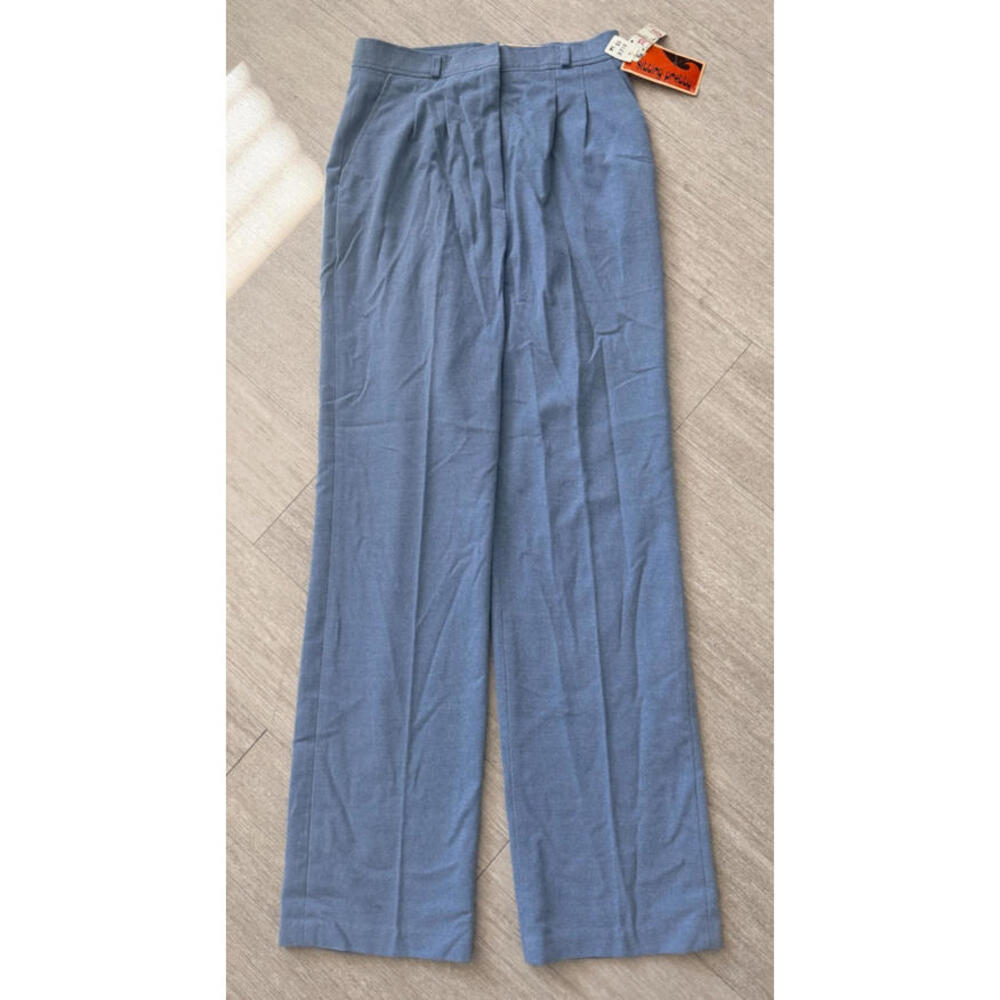 NWT  Sitting Pretty Vintage  Retro 70's-80's  Slacks / Pants Straight Leg 28x33
